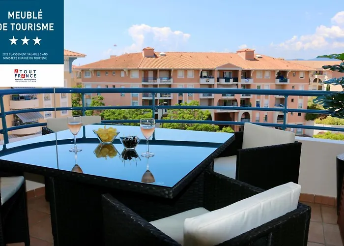 Port-Frejus, Le Paladien, Appartement 2 Pieces Climatise, Terrasse & Parking
