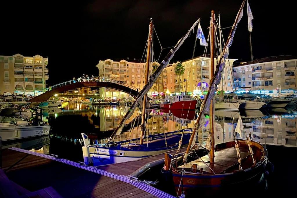 Apartment Port-frejus, Le Paladien, 2 Pieces Climatise, Terrasse & Parking Frejus